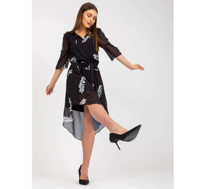 Šaty LK SK 508085.77P černá Šaty LK SK 508085.77P černá