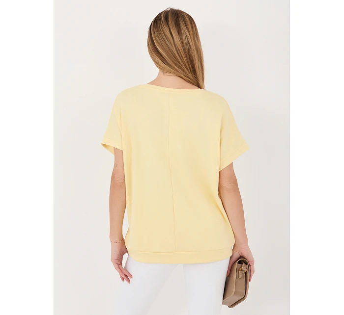Bluzka RV BZ model 22102527 jasny żółty - FPrice