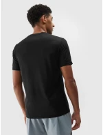 Pánské sportovní triko 4F - černé Pánské sportovní triko 4F - černé