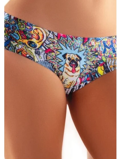 Dámské kalhotky MEMÉME Graffity Pug
