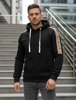 Pánská mikina s kapucí černá Dstreet model 21994663 - FashionStreet