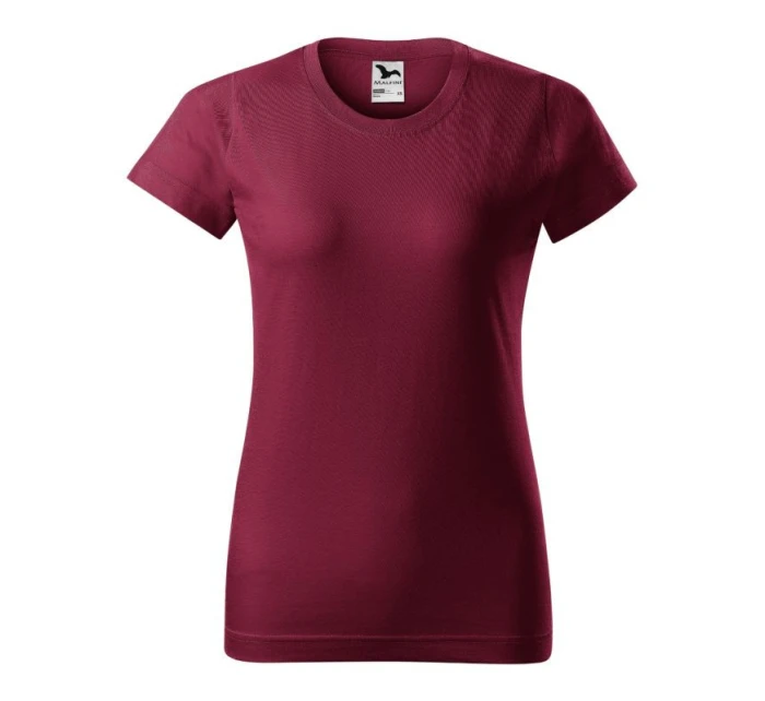 Dámské tričko Basic (granátová)