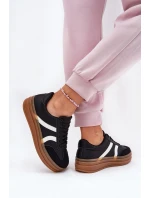 Dámské Tenisky Na Platformě Černé Tolianna Dámské Tenisky Na Platformě Černé Tolianna