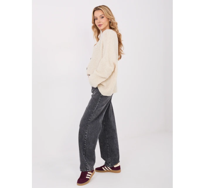 Jumper CH SW 72981.05P světle béžový