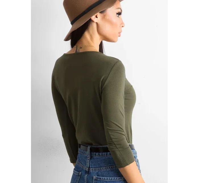 Bluzka RV BZ model 21153727 khaki - FPrice Bluzka RV BZ model 21153727 khaki - FPrice