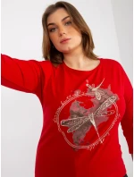 Bluzka RV BZ model 21141996 czerwony - FPrice Bluzka RV BZ model 21141996 czerwony - FPrice