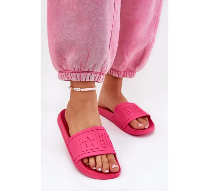 Dámské módní pantofle Big Star růžové Dámské módní pantofle Big Star růžové