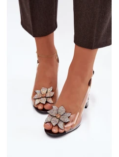 Sandály na podpatku  model 225135 Step in style