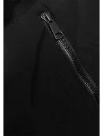 Černá dámská zimní bunda s odepínací kapucí model 21247274 - J.STYLE Černá dámská zimní bunda s odepínací kapucí model 21247274 - J.STYLE