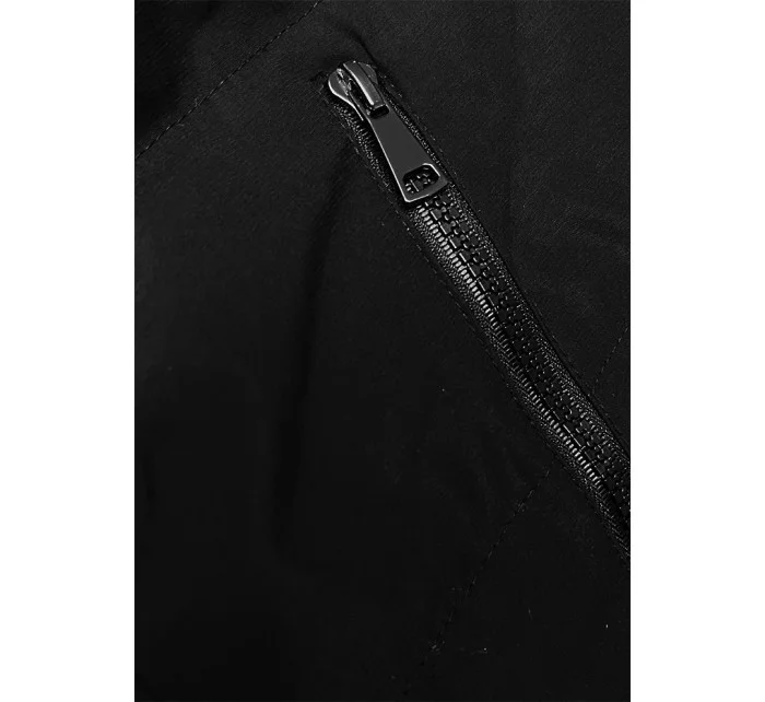 Černá dámská zimní bunda s odepínací kapucí model 21247274 - J.STYLE Černá dámská zimní bunda s odepínací kapucí model 21247274 - J.STYLE