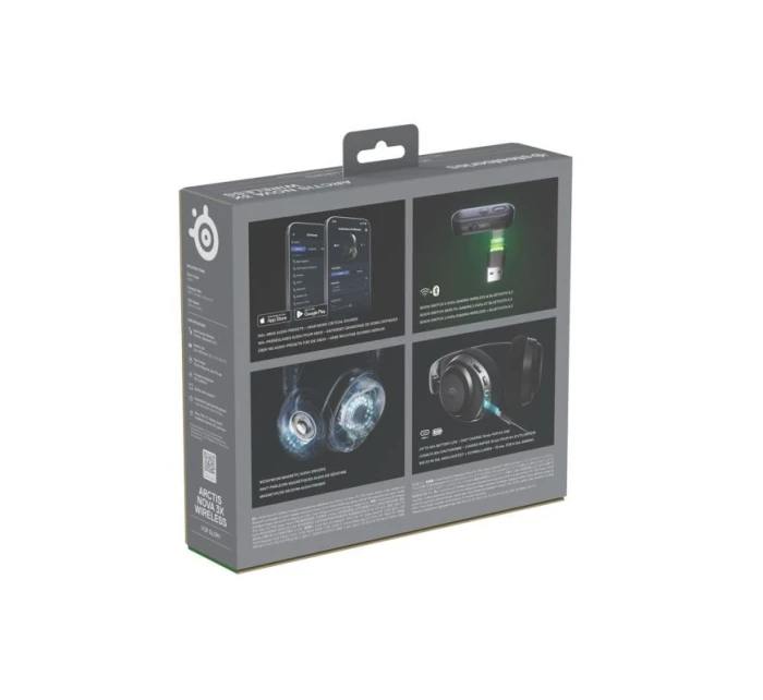 Steelseries Arctis Nova 3X Bezdrátová sluchátka pro Xbox, černá