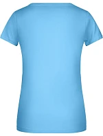 Daiber 8007 Dámské tričko z bio bavlny 02.8007 sky blue
