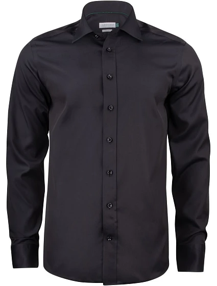 J.Harvest & Frost GB 01 Slim Men Nežehlivá košile s dlouhým rukávem 63.0102 black