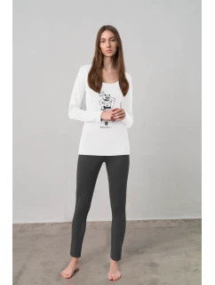 Vamp - Bavlněné dámské pyžamo 19965 - Vamp