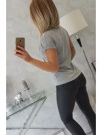 Limitovaná edice halenky šedá Limitovaná edice halenky šedá