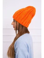 Fleecová čepice Ida model 18750153 oranžová - K-Fashion Fleecová čepice Ida model 18750153 oranžová - K-Fashion