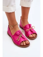 Dámské kožené baleríny model 21652447 - Zazoo