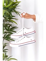 Dámské Klasické Nízké Tenisky Big Star DD274336 Bile Dámské Klasické Nízké Tenisky Big Star DD274336 Bile