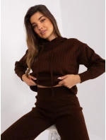 Komplet BA KMPL model 18997489 ciemny brązowy - FPrice Komplet BA KMPL model 18997489 ciemny brązowy - FPrice