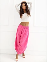 Spodnie IT SP model 22084317 ciemny różowy - FPrice Spodnie IT SP model 22084317 ciemny różowy - FPrice