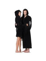 Dlouhý župan s kapucí model 17796117 - Vestis Dlouhý župan s kapucí model 17796117 - Vestis