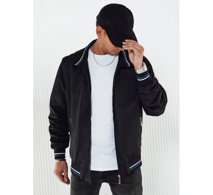 Pánská přechodná bunda černá Dstreet TX4675 Pánská přechodná bunda černá Dstreet TX4675