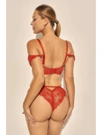 Dámská podprsenka Angel model 21744884 Červená - Kinga
