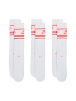 Nike NK Nsw Everyday Essential CR ponožky 3 páry bílé DX5089 100
