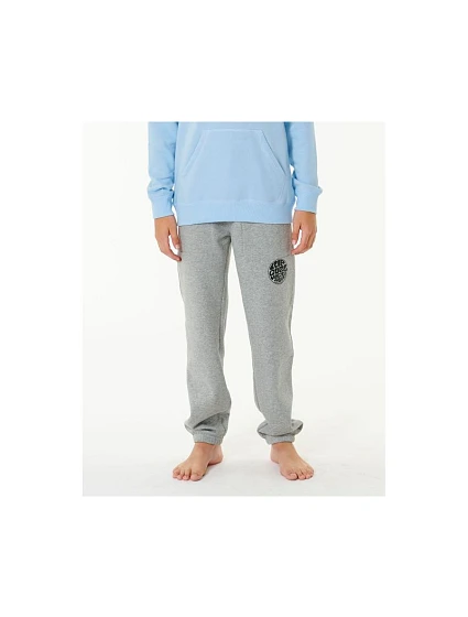 Kalhoty RIP CURL Icons Of Surf Trackpant-Boy, šedé Kalhoty RIP CURL Icons Of Surf Trackpant-Boy, šedé