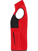 JN Dámská fleecová vesta 02. red/black model 22538355 - Daiber