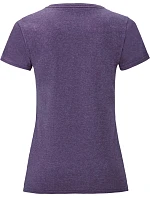 Fruit of the Loom Lady-Fit Iconic 150 T Dámské tričko 16.1432 heather purple Fruit of the Loom Lady-Fit Iconic 150 T Dámské tričko 16.1432 heather purple