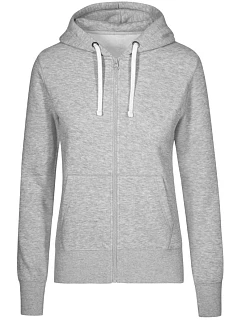 Dámská mikina s kapucí 40. heather grey model 22515556 - Promodoro