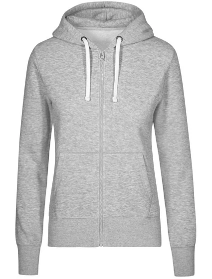 Promodoro 1751 Dámská mikina s kapucí "X.O" 40.1751 heather grey Promodoro 1751 Dámská mikina s kapucí "X.O" 40.1751 heather grey