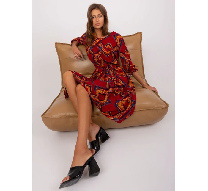 LK SK 507496 šaty.27P kaštanová