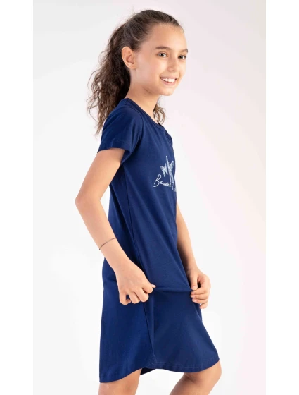 Dětská noční košile s krátkým rukávem Butterfly Dětská noční košile s krátkým rukávem Butterfly