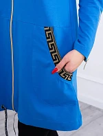 Halenka s ozdobnou chrpovou stuhou