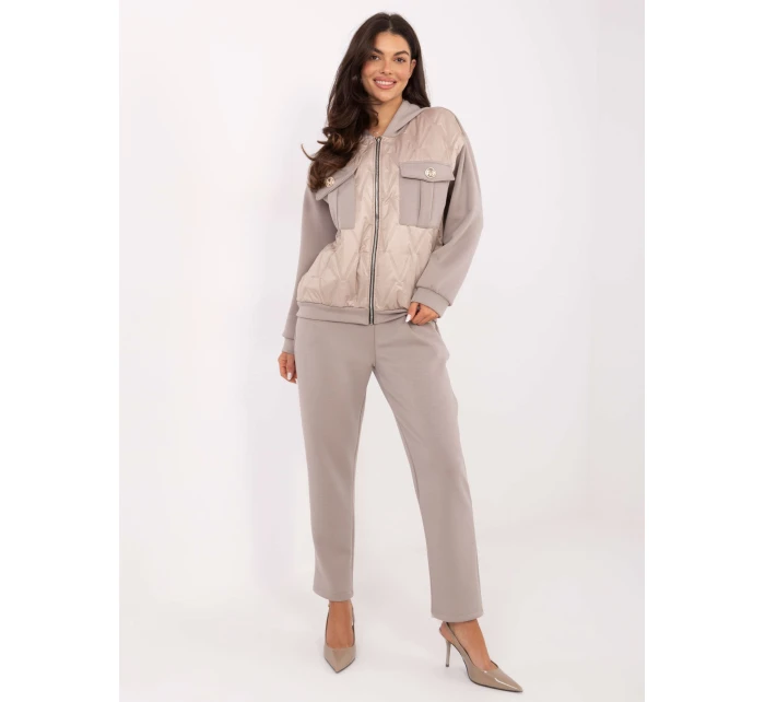 Komplet IT KMPL model 21747096 ciemny bezowy - FPrice Komplet IT KMPL model 21747096 ciemny bezowy - FPrice