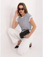 T shirt RV TS model 22020731 biało granatowy - FPrice