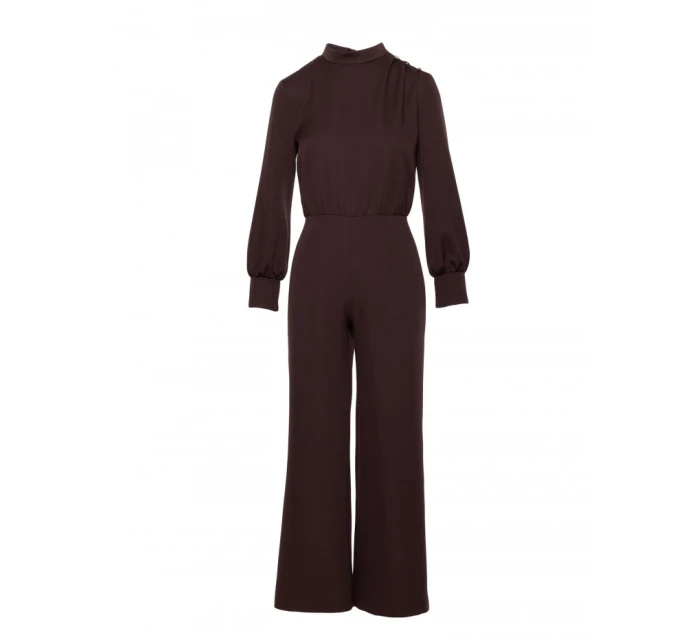 M879 Kombinéza se stojáčkem - hnědá