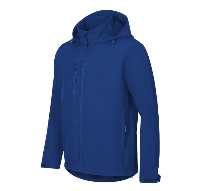 Trail softshellová bunda pánská královská modrá