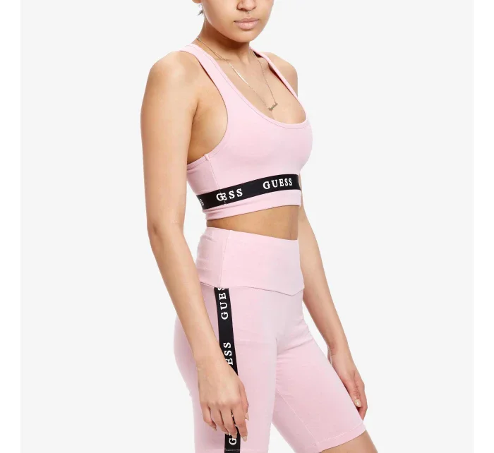 Dámský sportovní top 01GA44KABR0 - G4Q4 růžová - Guess