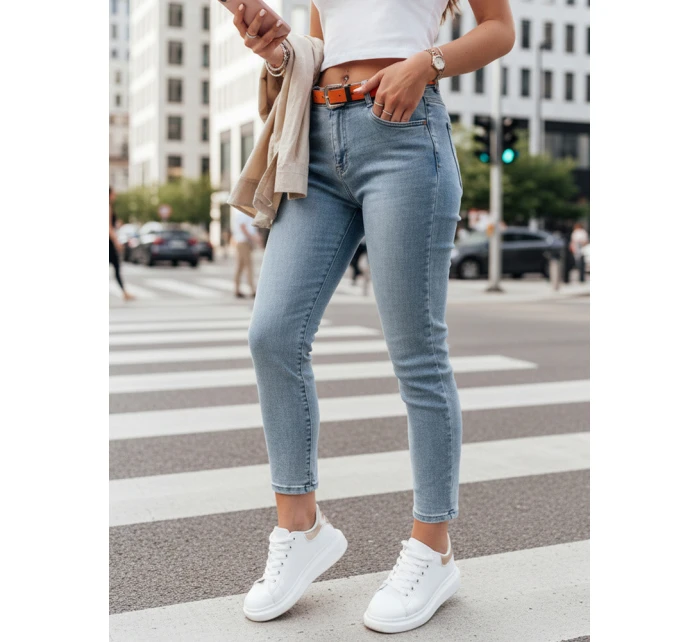 Dámské džínové kalhoty slim fit blue Dstreet model 21985403 - FashionStreet