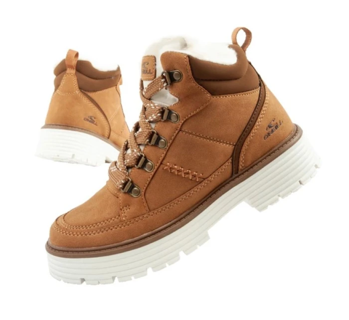 Boty O'neill winter model 21395234 dámské kotníkové boty zateplené módní hnědé dámské - ONeill