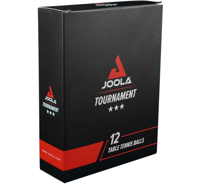 JOOLA TURNAJOVÉ MÍČKY NA STOLNÍ TENIS 12 KS BÍLÉ