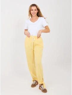 Kalhoty MI SP P6845.68 světle žluté
