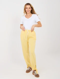 Kalhoty MI SP P6845.68 světle žluté