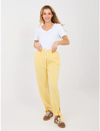 Kalhoty MI SP P6845.68 světle žluté