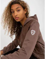 Dámská mikina RV BL 8226.11X hnědá Dámská mikina RV BL 8226.11X hnědá
