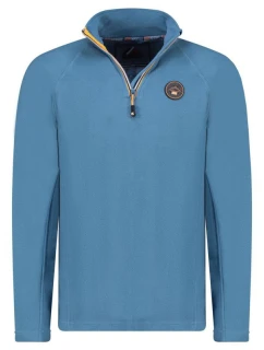 Unisex mikina WY7438H/GN-Petrolej modrá - Geographical Norway