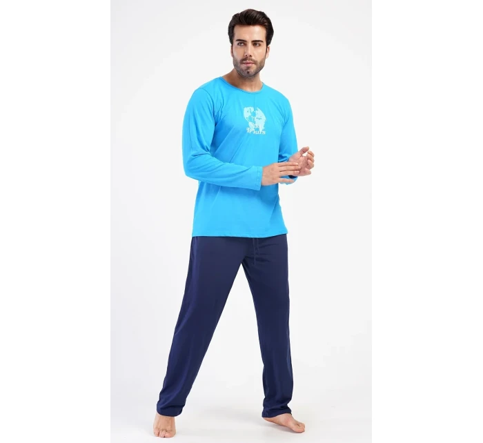 Pánské pyžamo dlouhé model 20656684 - Vienetta MAN